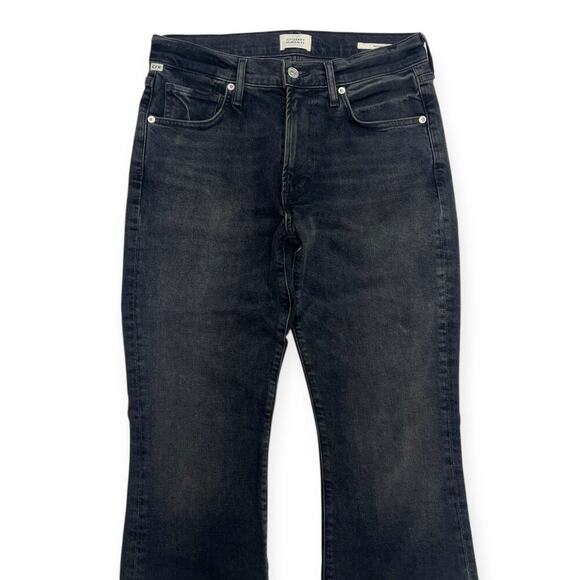 Citizens of Humanity Emannuelle Slim Bootcut Jeans in Faded Black size 27 - Picture 3 of 5